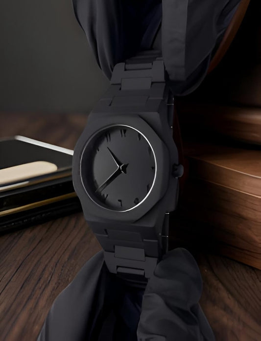 Black Arabic AURA Watch